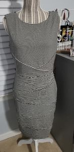 Black and white dress